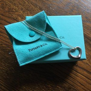 Tiffany & Co. Elsa Peretti Open Heart Necklace